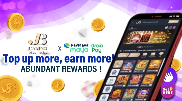 Top Up with PayMaya on JB Casino！